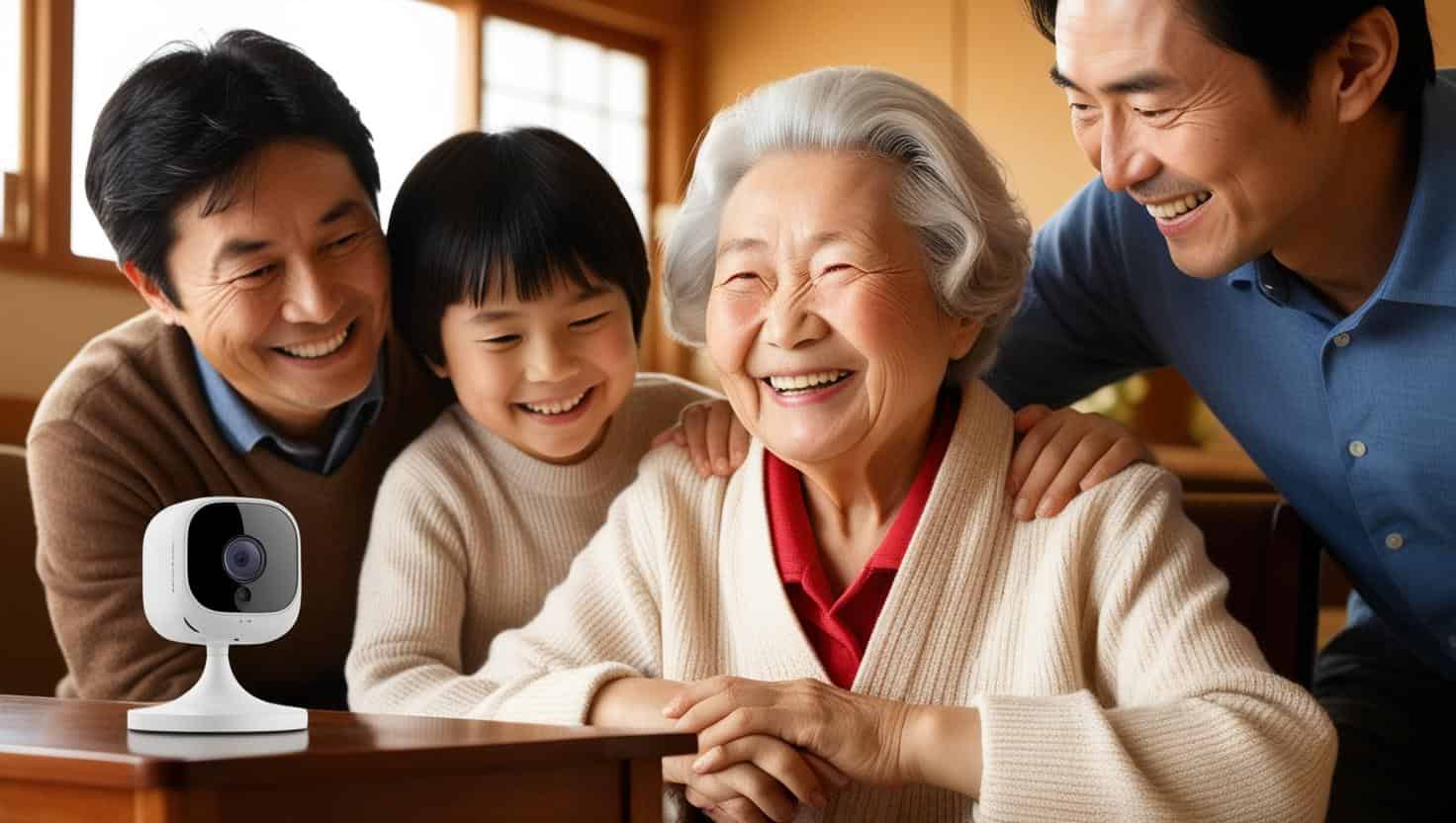 高齢者と家族